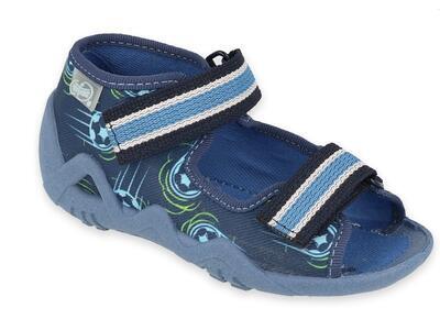 250P100 - chlapecké sandálky Befado 2SZ modré - 1