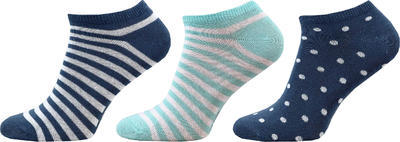 KM05 - kotníkové ponožky MULTIPACK, 23-25 (35-38)