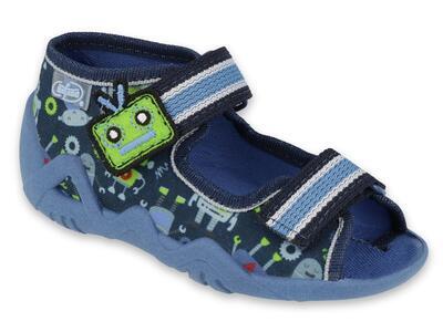250P097 18 - chlapecké sandálky Befado 2SZ modré