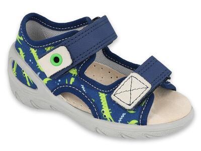 065P155 20 - SUNNY chlapecké sandálky Befado modré