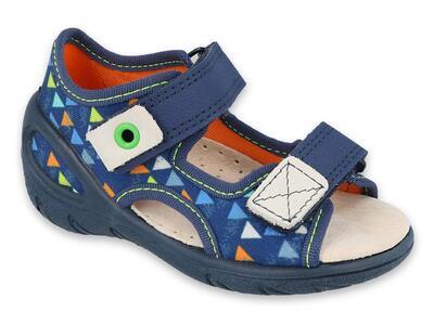 065P157 20 - SUNNY chlapecké sandálky Befado modré