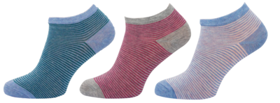 1143 - NOVINKA - dámské kotníkové ponožky, 24-25