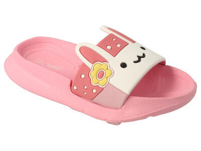 152X001 26 - dětské pantofle Befado ANIMALS růžové - 1