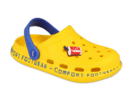159Y100 30 - dětské pantofle Befado COMFORT žluté