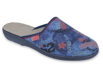 201Q093 37 - chlapecké pantofle Befado, modrá