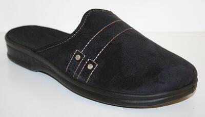 089M397 40 - pantofle PARYS ZŠ Befado,černá,2 čáry