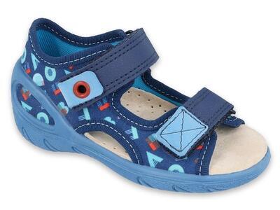 065P161 20 - SUNNY chlapecké sandálky Befado modré