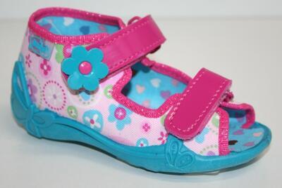 242P030 20 - dívčí sandálky Befado, sv.růžová