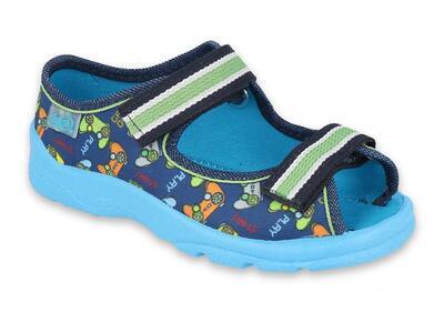 969X160 25 - chlapecké sandálky Befado modré,potis