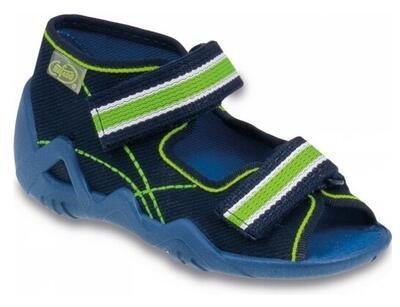 250P018 18 - chlapecké sandálky Befado 2SZ modré