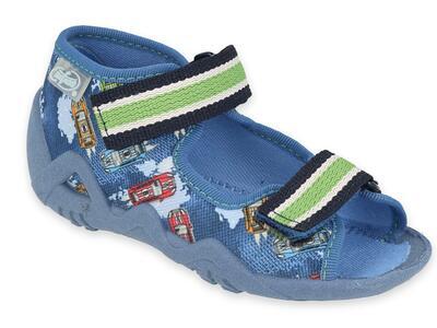 250P099 18 - chlapecké sandálky Befado 2SZ modré