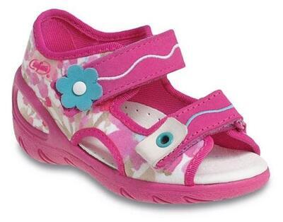 065P093 23 - SUNNY dívčí sandálky Befado růžové