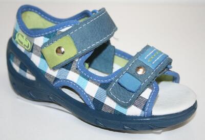 065P049 23 - SUNNY chlapecké sandálky Befado modré