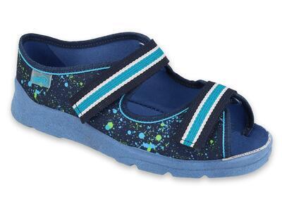 969Y157 31 - chlapecké sandálky Befado modré