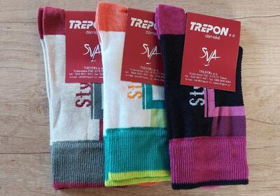 TREPON-TYLA ponožky s odvětrávací mřížkou, 24-25