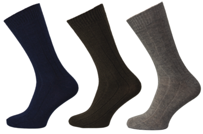 M004 - MERINO ponožky žebro, 43-46