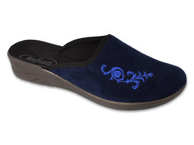 552D017 36 - dámské pantofle Befado JULA ZŠ modré