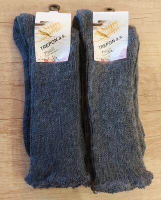 TREPON-RUNET ponožky, 45 % vlna, bez gumy