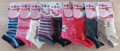 DESIGN SOCKS-dámské kotníčkové ponožky