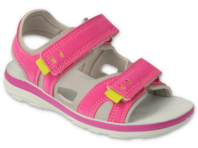066X100 -  RUNNER dívčí sandálky Befado růžové - 1