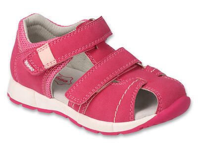 170P074 20 - dívčí sandálky Befado STANDARD růžové - 1