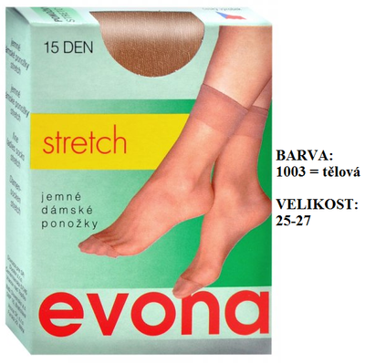 EVONA-SÁRA stretchové ponožky