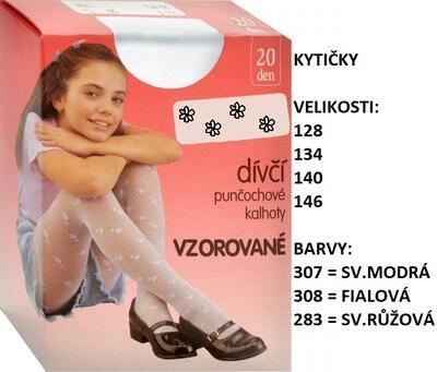 EVONA-MIKI 4 dět. pun.kalhoty KYTKY_140/76 SV.MOD