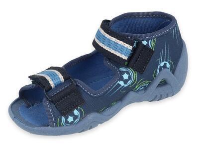 250P100 - chlapecké sandálky Befado 2SZ modré - 2