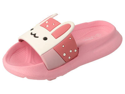 152X001 26 - dětské pantofle Befado ANIMALS růžové - 2