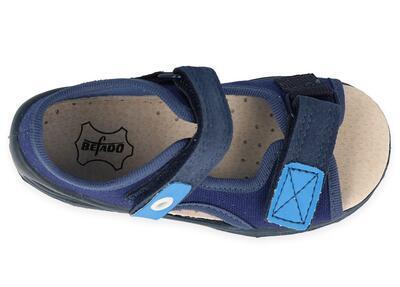 065P170 20 - SUNNY chlapecké sandálky Befado modré - 2