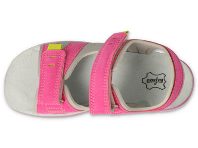 066X100 -  RUNNER dívčí sandálky Befado růžové - 2