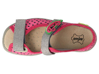 869Y169 31 - dívčí sandálky Befado, kožená stélka - 2