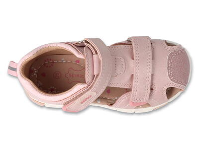 170P081 20 - dívčí sandálky Befado SHINE růžové - 2