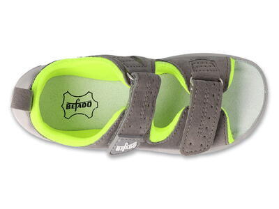 721P006 20 -  FLY chlapecké sandálky Befado šedé - 2